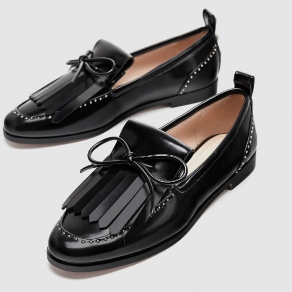 Zara loafers in excellent condition.